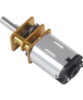 Two Pack DC 6V 1000RPM Metal Gear Motor With Full Metal Geared Mini Drive for DIY RC Toys and Smart Cars, N20 Reduction Gearbox