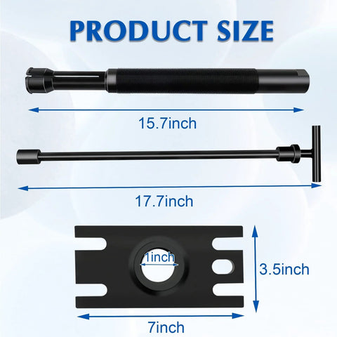 Gimbal Bearing Puller Tool For Mercruiser Alpha Alpha 1 MR Bravo OMC Cobra And Volvo Marine Drives with product size dimensions