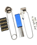 Torch Striker Kit With Single And Triple Flint Sparks, Refills Included, 3 Inch Torch Cleaner and Igniters for Welding