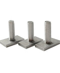Three Piece 304 Stainless Steel T Slot Bolts Set For Rail Track T Shape Hammer Head M6 M8 M10 M12 Anti Rust Hardware