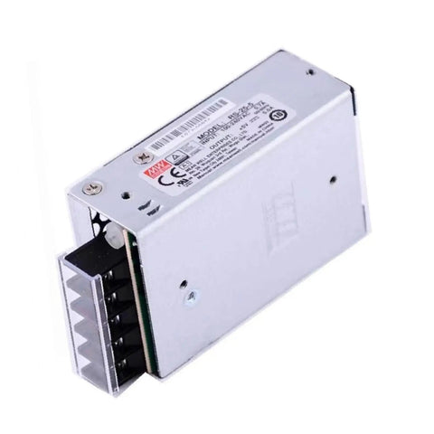 Rugged Enclosed 25W 5V Power Supply With Universal 88 To 264VAC Or 125 To 373VDC Input, 5A Output, Industrial Grade Enclosure, High Efficiency Built To Take On Tough Industrial Runs. enclosed metal 25W 5V 5A power supply with terminal block
