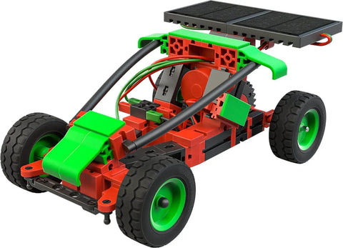Green Energy Construction Kit With 343 Parts Multicolor STEM Build Set For Hands On Learning And Awesome Interactive Fun And Endless Creative Builds Ideal For Intermediate Makers And Future Engineers, solar car model