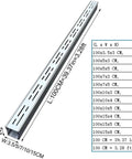 All In One Stainless Steel Trench Drainage System Kit With Outdoor Grate For Courtyards And Driveways, size specifications chart