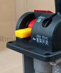 Close-up of the Heavy Duty Proportional Control Valve With PTO Switch for Dump Trucks, showing slow descent feathering function.