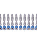 Premium Electric Double Head Screwdriver Bits Set With Cool Magnetic Collar Design For Power Drills, Hand Tools and Quick Charge Cordless Drivers Featuring Stable Structure And Wear Resistant Build For Any DIY Or Pro Job, 10-piece metal bits