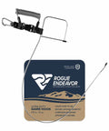 Heavy Duty Fish Stringer Clip With Stainless Construction And 36 Inch Steel Core Lanyard 360 Degree Swivel Quick Release Buckle