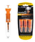 Product packaging of Orange Oversize 3-Pack Golf Tees, 2.4 Inch, Unbreakable Design For Consistent Height And Longer Drives