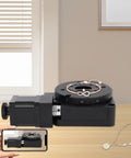 360 Degree Electric Optical Rotating Platform With 100mm Laser Grade Rock Solid Bearing Rotary Table And Worm Gear Drive