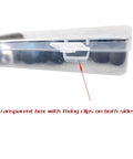 Universal Golf Cart Fastener Push Rivets Set 100 Piece Xmas Tree Clips in transparent box with fixing clips on sides