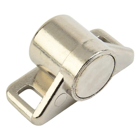 Magnetic Door Catch Zinc Alloy Cabinet Latch With Heavy Duty Strong Hold For Closet Cupboard Wardrobe Drawer Furniture Hardware Silver Finish