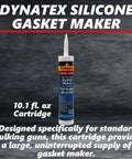 Dynatex Blue RTV Silicone Gasket Maker Cartridge 10.1 fl oz for automotive and machinery high temperature use