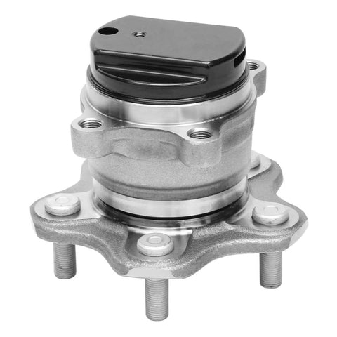 Front view of Rear Wheel Hub Bearing Assemblies With ABS For Nissan Rogue 2008 To 2013 And Rogue Select 2014 To 2015 Left And Right