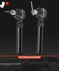2 Front Outer Tie Rod Ends For Honda CR-V 2007-2011 North American Models, Easy Install Replacement For Stable Steering, Beefed-Up Durability And High-Quality Linkage Upgrade To Improve Handling And Road Confidence. Black metal tie rod ends set, front left and right