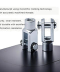 Air Cylinder Rod Clevis End Y Connector 2-Pack M8x1.25 Female Thread 40mm Length Iron Joint for Pneumatic Cylinders on display