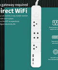 No Fuss Next Gen Smart Power Strip Featuring Lightning Fast Usb C Ports And Ble App Sync Plus Hassle Free Voice Command For Dependable Home Setup Surge Guard with multiple AC and USB ports.