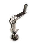 Quick Drop Tongue Jack For A-Frame Trailers, Cargo And Utility Trailers, And 5th Wheel RVs, Power Or Manual Operation, Black