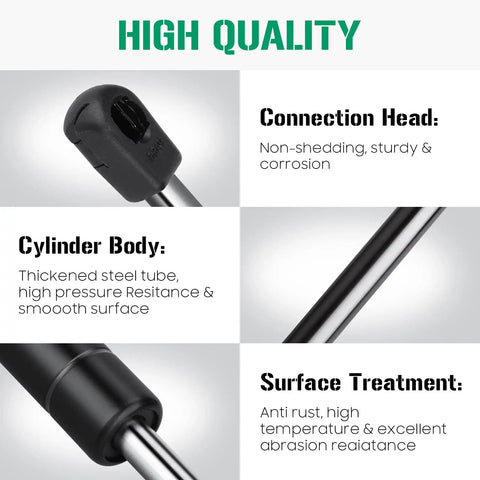 High-quality Nissan Maxima Hood Lift Supports Front Gas Struts Shocks Set Of 2 2009 2010 2011 2012 2013 2014