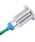 Close-up of 10mm Round LED Indicator Lights With Common Cathode, Dual Color Red And Green, Plug-N-Play Pre-Wired for Panels