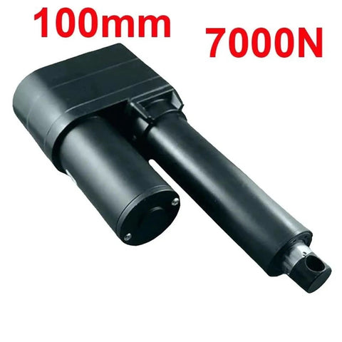 Heavy Duty Electric Linear Actuator With Brake Delivers Badass Push Pull Force Up To 7000N Across 100mm Strokes for 12V 24V 36V 48V DC setups.