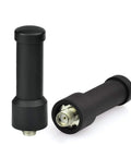 UHF 400-470MHz Short Antenna Replacement for Two Way Radio Walkie Talkie SMA Female Two Pack, black with connectors visible