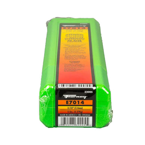 E7014 Welding Rod Three Thirty Second Inch Five Pound All Position Arc For Deep Penetration Package