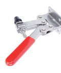 Horizontal Toggle Clamp Stainless Steel 500 Lb Holding Capacity For Welding And Positioning With Arrow Storage Case Pro Grade Heavy Duty