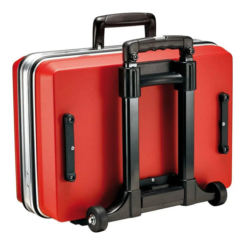 Pro Grade VDE Insulated 48-Piece Electrician Tool Set in a Wheeled Aluminum Case with Ergonomic Handle and Telescoping Pull Handle view