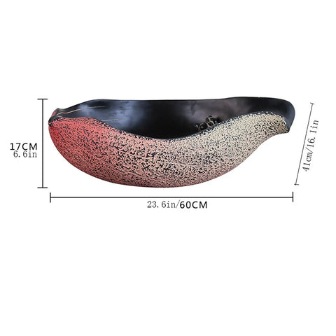 Bathroom Vessel Sink Chinese Style Art Basin Above Counter Basin Hotel Creativity Bathroom Sink Above Counter Bathroom Vessel Vanity Sink With Faucet in unique curved shape, 60CM size.