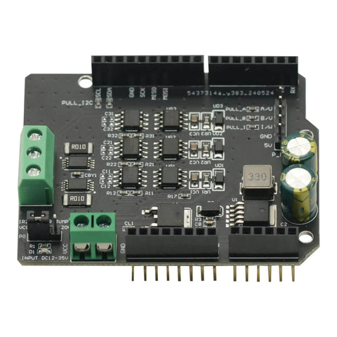 Pro Grade BLDC Motor Controller For FOC Shields With Open Source Compatibility, Hall Sensor Ready, plug and play 12V-35V DC