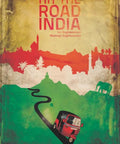 Hit The Road India Documentary cover art featuring a colorful rickshaw and iconic Indian landmarks.