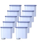Essential Water Filters For Espresso Machines Compatible With Philips Aqua Clean CA6903 Replacement Cartridge 10 Pack displayed together.