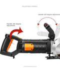 Beefy 4800W Electric Wall Chaser And Concrete Groove Cutter Machine with adjustable handle for precise cutting.
