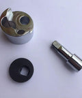 1/2 Inch Drive Easy Out Stud And Bolt Extractor Kit for Cars and Trucks with Hardened Teeth and Black Oxide Finish Components