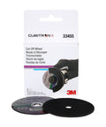 Cubitron II Cut Off Wheel 3 Inch Diameter 0.0625 Inch Thick With Three Eighths Inch Arbor 5 Pack with packaging