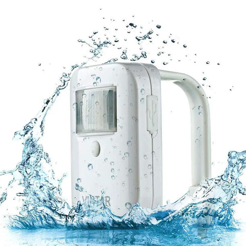 3 Pack Rechargeable 16 Color Motion Sensor LED Toilet Night Lights With 5 Stage Dimmer IP67 Waterproof Light Detection