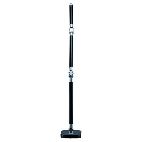 Summit Flex Ultra Reach 10W LED Desk Lamp with Flicker Free Natural Daylight Light, side view, black gray finish.