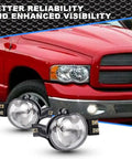 Beef Up Your Dodge Ram With LED Fog Lights 2002 To 2008 For Ram 1500 And 2003 To 2009 For Ram 2500 3500 left and right fit