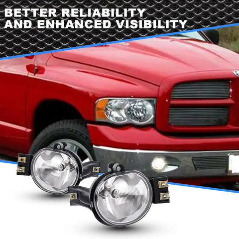 Beef Up Your Dodge Ram With LED Fog Lights 2002 To 2008 For Ram 1500 And 2003 To 2009 For Ram 2500 3500 left and right fit