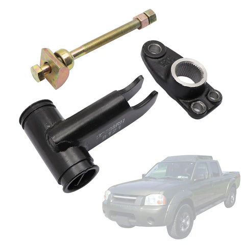 Right Torsion Bar Arm Anchor Bracket For Nissan Xterra And Frontier 1999 2004 V6 Passenger Side Mount Replaces 54210 9Z000 54080 2S600 Durable Suspension Replacement Part black torsion bar bracket with bolt