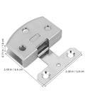 Beefy Heavy Duty Stainless Steel Glass Door Hinge For 8-9mm Glass Doors And Cabinets, Wear Resistant Pivot Hinge With High Load-Bearing Capacity For Commercial Use And Easy Quick Install Cabinet And Glass Door Hardware. stainless steel hinge with dimensions