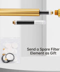 Oil Water Separator For PCP Air Compressors With 8mm Quick Connectors High Pressure Air Filter with spare filter element gift