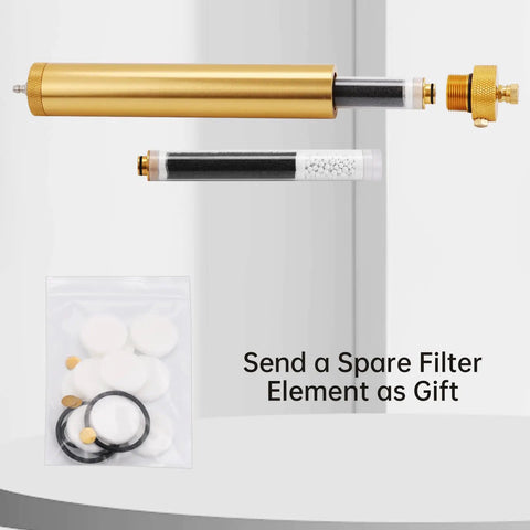 Oil Water Separator For PCP Air Compressors With 8mm Quick Connectors High Pressure Air Filter with spare filter element gift