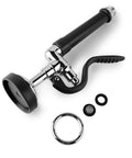 Pre Rinse Sprayer for Commercial Sinks With High Pressure Spray Valve Chrome Finish and Black Handle Pro Grade