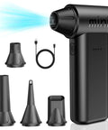 Electric Air Duster Turbo 150000 RPM With Three Gear Adjustable Mini Blower and accessories for cleaning electronics
