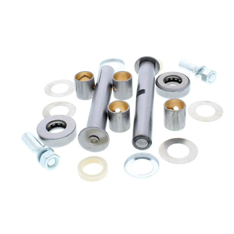 Ford 1937 Through 1941 Spindle King Pin Set Complete Kit With Bushings Bearings And Locks to Restore Tight Smooth Steering