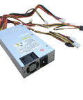 1U 250W Server Power Supply For Industrial Control Systems, Rackmount Ready And Hot Swap Compatible, High Efficiency DC PSU For Beefed Up Industrial Power, Compact Rack Mount Power Solution, metal unit with cables