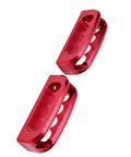 Heavy Duty T Slot Bed Cleats For Toyota Trucks 2022-2025 Easy Install Tie Down Hardware No Tools Needed Secure Cargo Fast Without Drilling, red metal design.