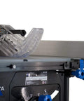 Trusted Contractor Workhorse 10 Inch Table Saw with rip fence and blade guard for precision cutting and safety.