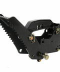 Universal Backhoe Thumb Excavator Attachment For 3.25 Inch Boom Width Bolt On Heavy Duty Claw Tractor Accessory in black steel