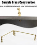 Straight Up Heavy Duty Shelf Guard Rails Four Pack With Rust Resistant Aluminum Posts And Sturdy Tipping Spindles For Zero Fuss Organization On Any Standard Wooden Bookshelf Or Desk Rail